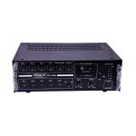 MEDHA D.J. PLUS Professional 160 Watt P.A. Amplifier With Digital Media Player 160 W AV Power Amplifier  (Black)